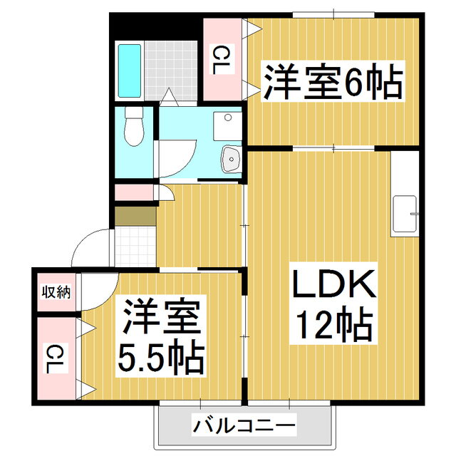 長野県茅野市宮川 茅野駅 2LDK アパート 賃貸物件詳細