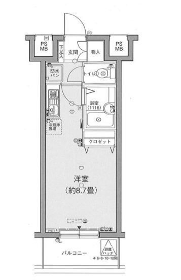 東京都港区麻布十番３ 麻布十番駅 ワンルーム マンション 賃貸物件詳細