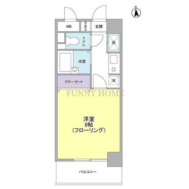 東京都杉並区下高井戸１ 桜上水駅 1K マンション 賃貸物件詳細