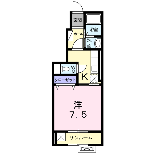 山形県山形市上桜田３ 山形駅 1K アパート 賃貸物件詳細