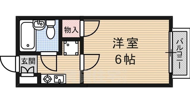 大阪府堺市北区中百舌鳥町１ なかもず駅 1K アパート 賃貸物件詳細