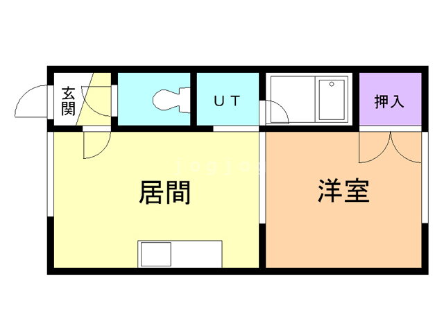 ＣｏｗＣｏｗ永山Ｂ（旧ラポール永山） 1階 1DK 賃貸物件詳細