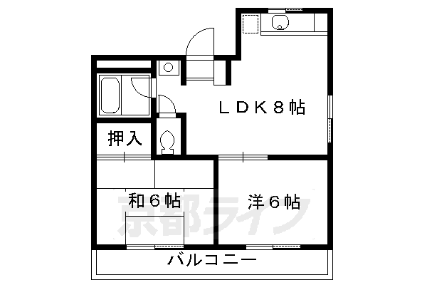 京都府京都市中京区西ノ京原町 西大路御池駅 2DK マンション 賃貸物件詳細
