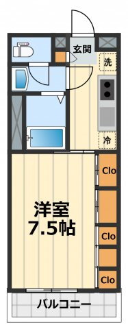 神奈川県大和市中央７ 大和駅 1K マンション 賃貸物件詳細