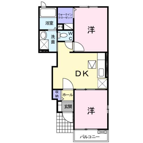 鹿児島県日置市東市来町湯田 湯之元駅 2DK アパート 賃貸物件詳細