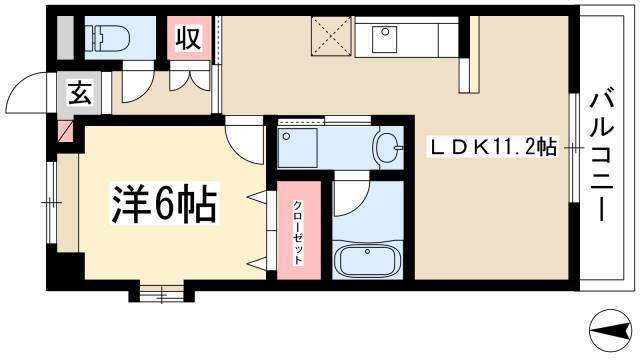 愛知県名古屋市天白区元植田３ 植田駅 1LDK マンション 賃貸物件詳細