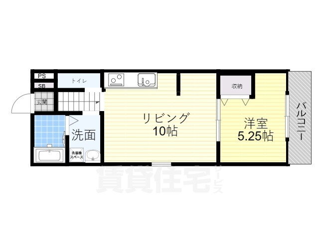 大阪府枚方市牧野阪２ 牧野駅 1LDK アパート 賃貸物件詳細