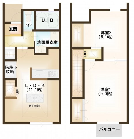 埼玉県川越市大字天沼新田 鶴ヶ島駅 2LDK 一戸建て 賃貸物件詳細