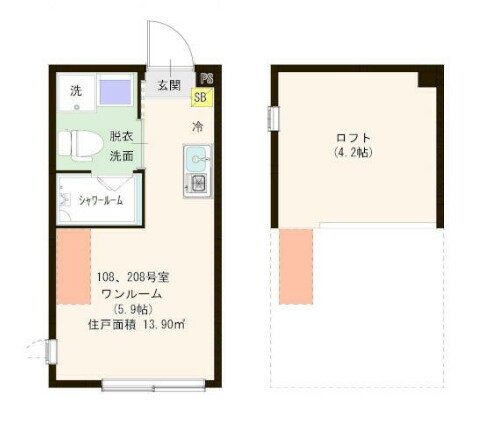 東京都板橋区若木１ 上板橋駅 ワンルーム アパート 賃貸物件詳細