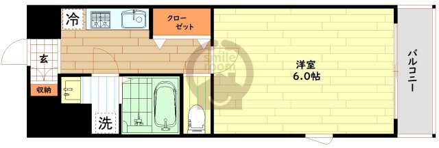 大阪府大阪市中央区東平２ 谷町九丁目駅 1K マンション 賃貸物件詳細
