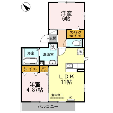 神奈川県横浜市緑区長津田町 長津田駅 2LDK アパート 賃貸物件詳細