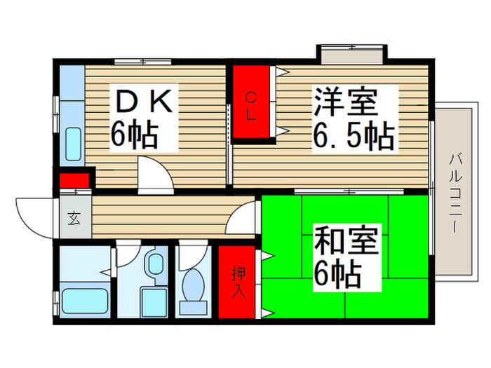 千葉県市川市妙典６ 妙典駅 2DK アパート 賃貸物件詳細