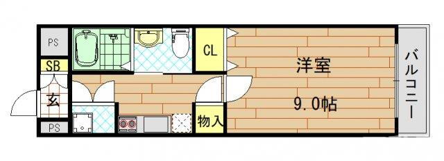 大阪府東大阪市下小阪１ 河内小阪駅 1K マンション 賃貸物件詳細