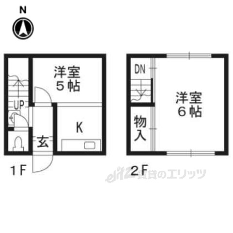 京都府京都市東山区蒔田町 七条駅 2K 一戸建て 賃貸物件詳細