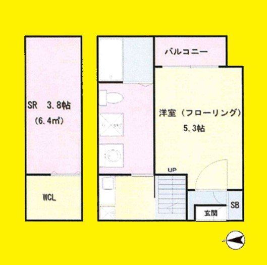 ＴＡＫＵＭＩ 1階 1SK 賃貸物件詳細
