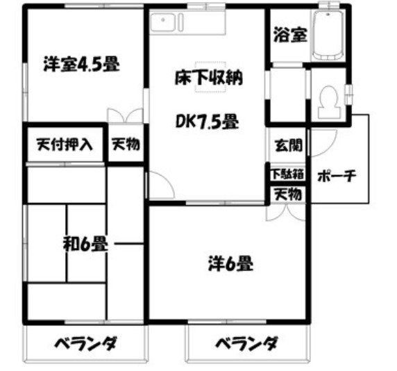 神奈川県横浜市鶴見区北寺尾６ 菊名駅 3DK アパート 賃貸物件詳細