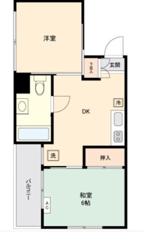 Ｚｉｏｎ　Ｃｏｕｒｔ　平和島 3階 2DK 賃貸物件詳細
