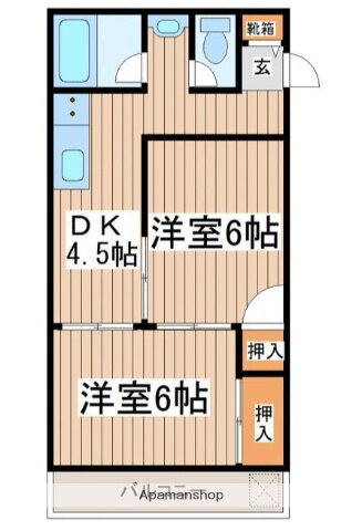 東京都江戸川区西小岩１ 小岩駅 2DK マンション 賃貸物件詳細
