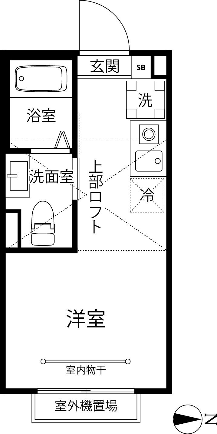 東京都北区志茂１ 志茂駅 ワンルーム アパート 賃貸物件詳細