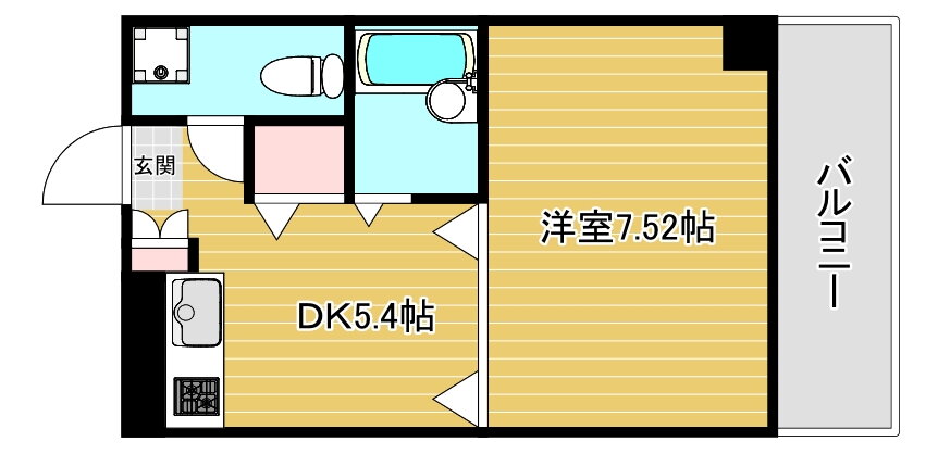 大阪府大阪市浪速区恵美須西２ 動物園前駅 1DK マンション 賃貸物件詳細