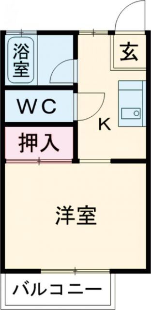 茨城県水戸市姫子１ 赤塚駅 1K アパート 賃貸物件詳細