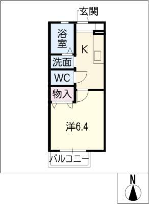 愛知県名古屋市中区大須１ 大須観音駅 1K アパート 賃貸物件詳細