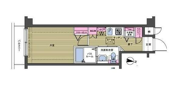 東京都新宿区下落合２ 高田馬場駅 1K マンション 賃貸物件詳細