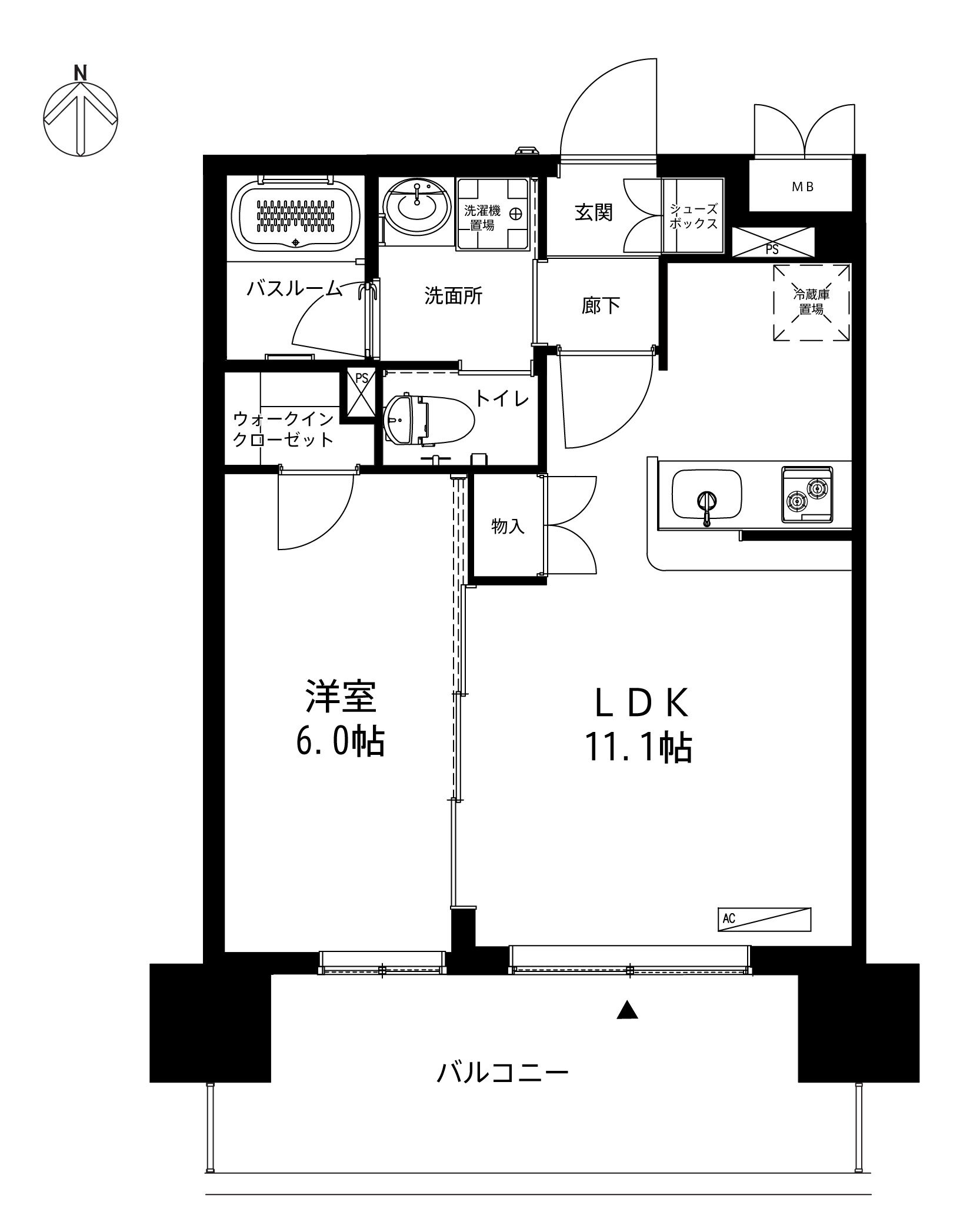 神奈川県川崎市中原区小杉町３ 武蔵小杉駅 1LDK マンション 賃貸物件詳細
