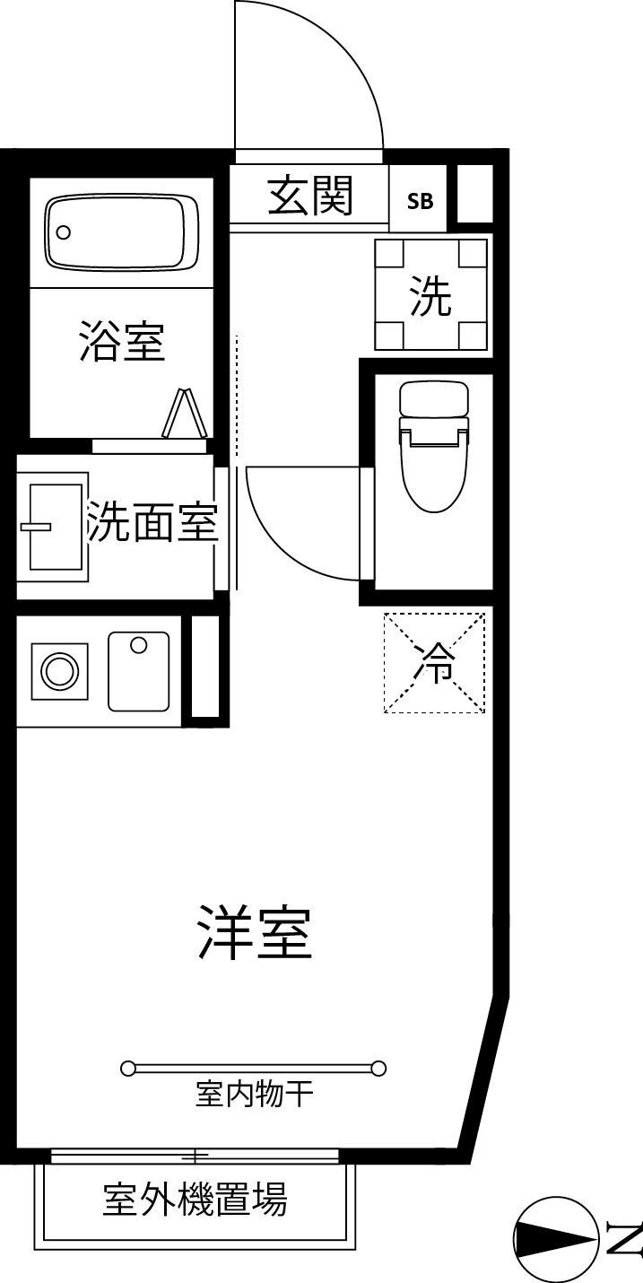 東京都北区志茂１ 志茂駅 ワンルーム アパート 賃貸物件詳細
