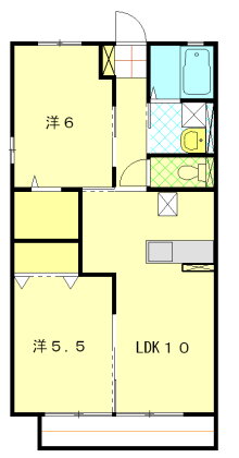 静岡県磐田市南島 御厨駅 2LDK アパート 賃貸物件詳細
