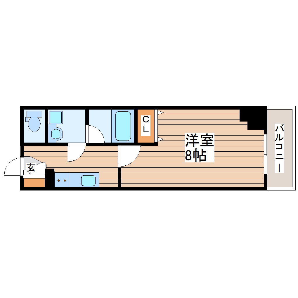 宮城県仙台市青葉区二日町 北四番丁駅 1K マンション 賃貸物件詳細