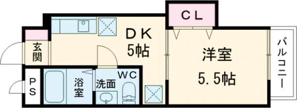 長崎県長崎市浜口町 大学病院駅 1DK マンション 賃貸物件詳細