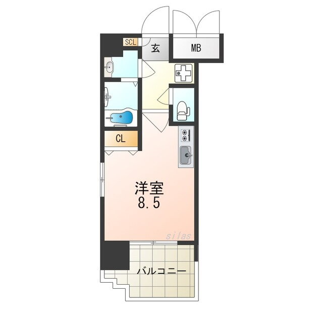 大阪府大阪市淀川区三津屋北２ 神崎川駅 ワンルーム マンション 賃貸物件詳細