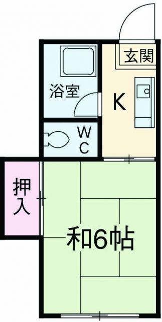 東京都武蔵野市中町３ 三鷹駅 1K アパート 賃貸物件詳細