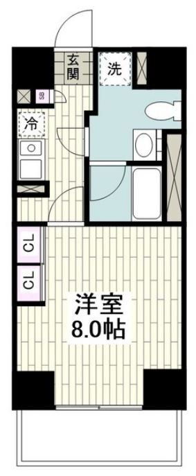 神奈川県平塚市明石町 平塚駅 1K マンション 賃貸物件詳細