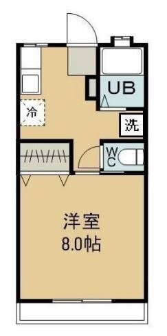 岡山県倉敷市松島 中庄駅 1K アパート 賃貸物件詳細