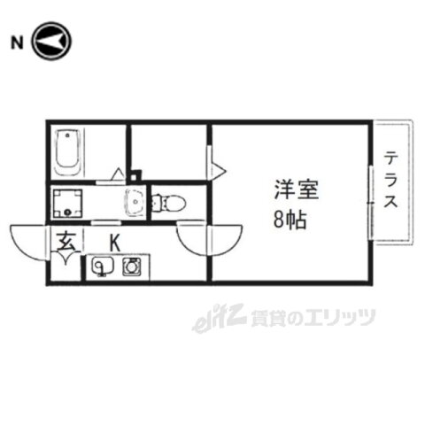 大阪府交野市森南１ 河内磐船駅 1K アパート 賃貸物件詳細