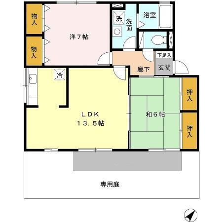 兵庫県神戸市垂水区西舞子７ 西舞子駅 2LDK アパート 賃貸物件詳細
