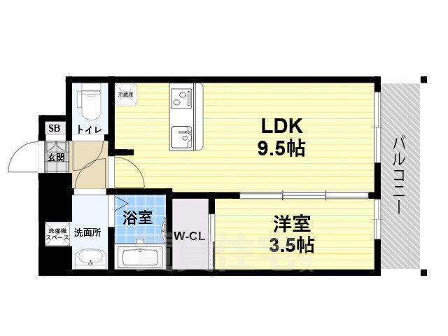 兵庫県尼崎市西本町２ 尼崎駅 1LDK マンション 賃貸物件詳細