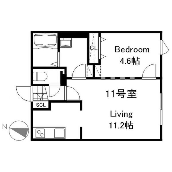 北海道札幌市東区北十条東１１ 東区役所前駅 1LDK マンション 賃貸物件詳細