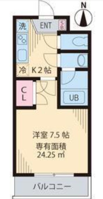 ｍｋ５ＩＩ 3階 1K 賃貸物件詳細