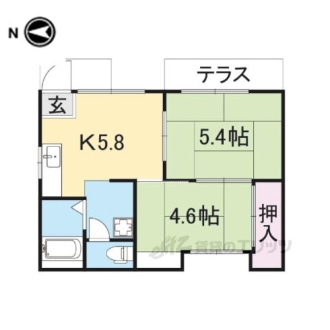 奈良県御所市大広町 近鉄御所駅 1LDK アパート 賃貸物件詳細