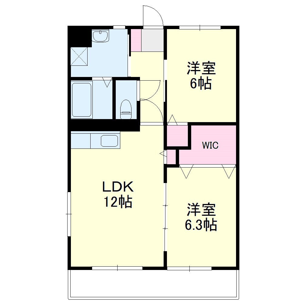 静岡県浜松市中央区高丘北３ 上島駅 2LDK マンション 賃貸物件詳細