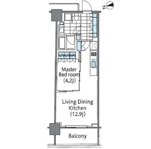 東京都新宿区新宿６ 東新宿駅 1LDK マンション 賃貸物件詳細