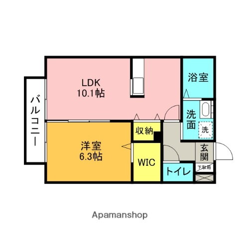 神奈川県横浜市港北区大曽根３ 大倉山駅 1LDK アパート 賃貸物件詳細