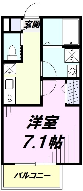 東京都昭島市美堀町２ 西武立川駅 1K アパート 賃貸物件詳細