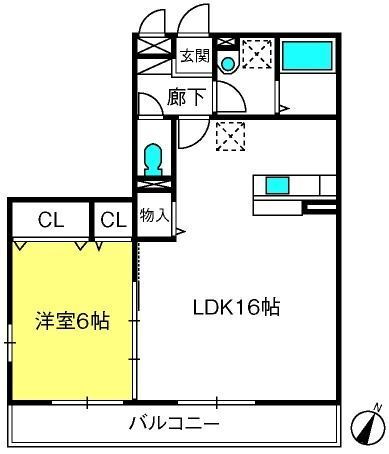 埼玉県さいたま市中央区本町東６ 大宮駅 1LDK アパート 賃貸物件詳細