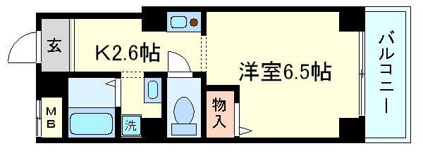 大阪府大阪市中央区瓦屋町２ 松屋町駅 1K マンション 賃貸物件詳細