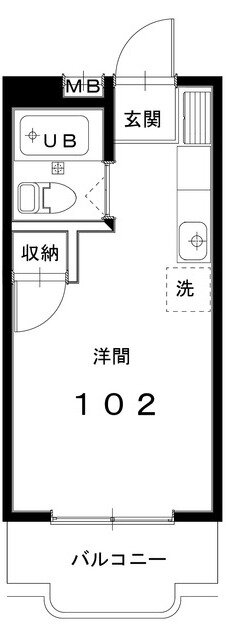 東京都昭島市福島町 東中神駅 ワンルーム マンション 賃貸物件詳細