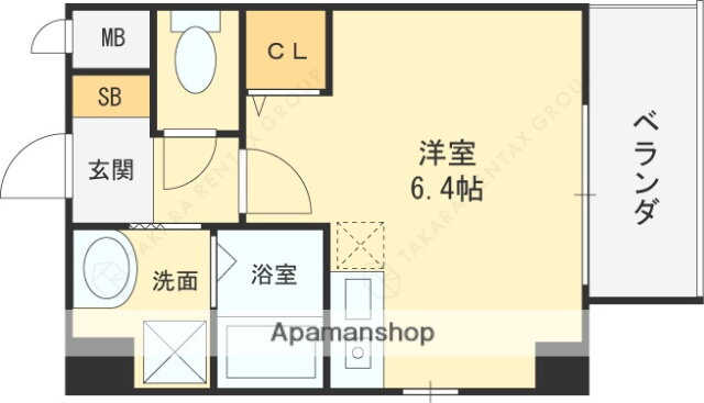 大阪府八尾市本町６ 近鉄八尾駅 ワンルーム マンション 賃貸物件詳細